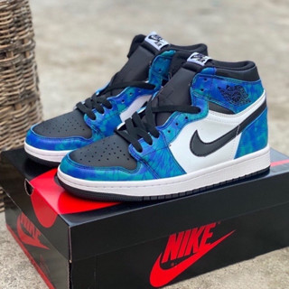 Nike Air Jordan 1 Hi Tie Dye (size36-45)