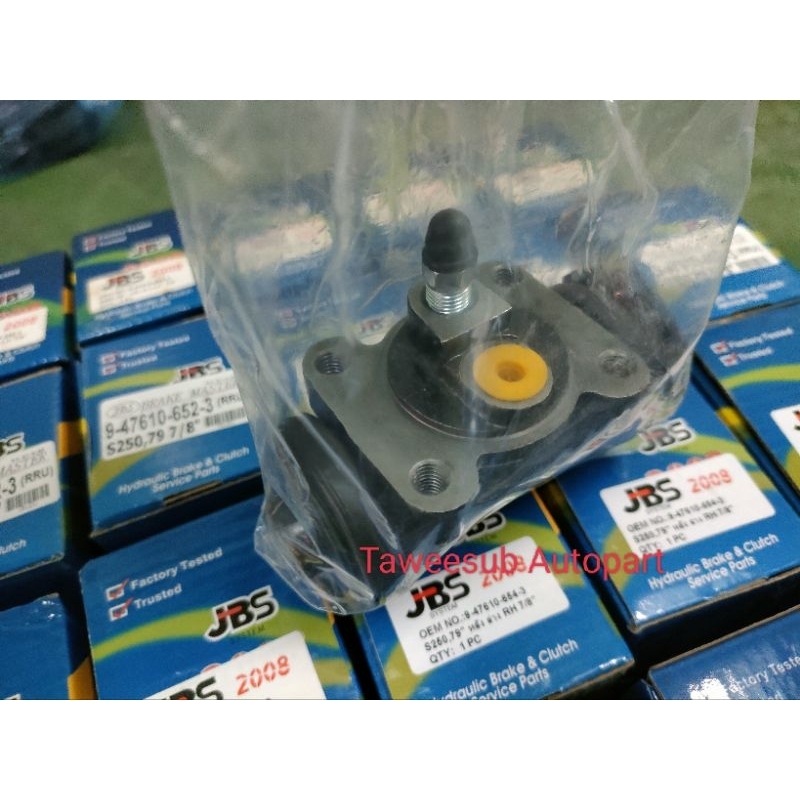 กระบอกเบรคหลังเพลาลอย I/S 250'79 แอล NKR ขนาด7/8 JBS ราคาต่อ1ลูก กระบะบรรทุกหนัก