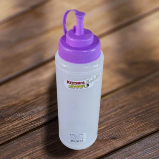 ขวดซอส 870Ml ขวดซอสพลาสติก ขวดซอสจัมโบ้ เกรด A หนา แข็งแรง พร้อมส่ง!!