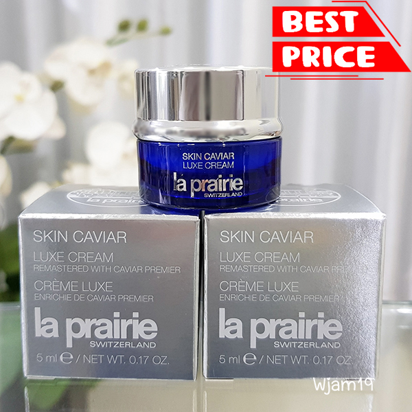 ครีมคาเวียร์ 💖 La Prairie Skin Caviar Luxe Cream Premier 5 ml. ฉลากภาษาไทย ของแท้ 100%