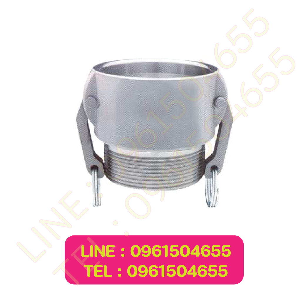 TOZEN ข้อต่อสวมเร็ว พาสB ข้อต่ออลูมิเนียม ข้อต่อหูล็อค ข้อต่อหัวล็อค ข้อต่ออุตสาหกรรม ข้อต่อTOZEN Qu