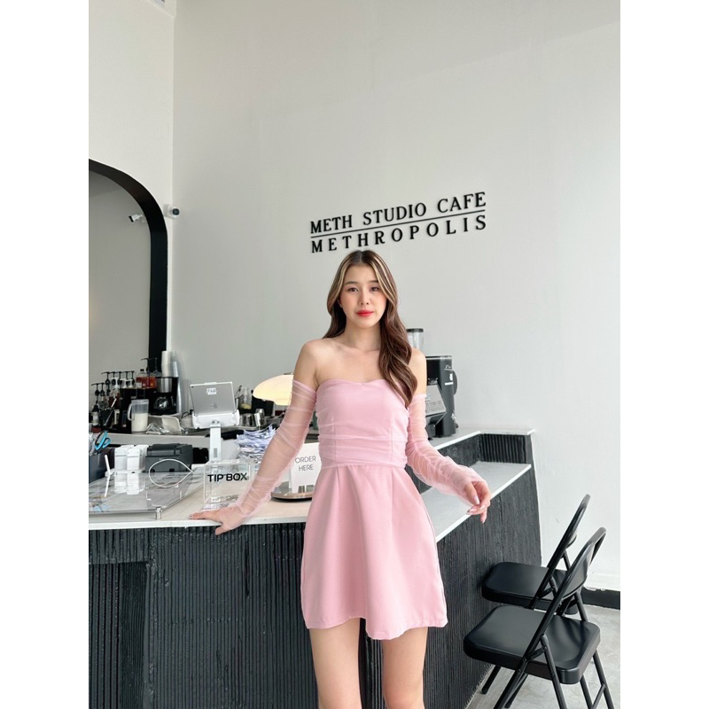 Q23 เดรสเจ้าหญิงใส่ได้2 แบบ