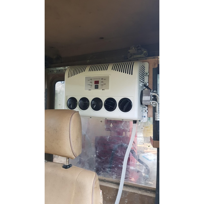 แอร์dc 12V รุ่นใหม่ล่าสุด9000BTU ติดตั้งง่ายมาก เหมาะกับรถแบคโฮ รถบรรทุก รถไถ ชุดอุปกรณ์ครบ - รูปที่ 3