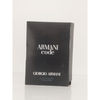 น้ำหอมไวออล ARMANI code EDT Pour Homme 1.2 ml.ของแท้