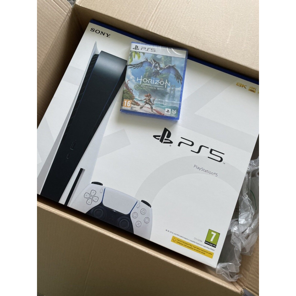 Sony PlayStation 5 PS5 Disc Edition Console BRAND NEW, GENUINE &amp; Game Included