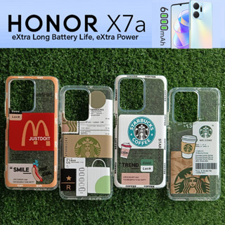 ส่งจากไทย เคสยาง กันกระแทก กันรอยเครื่อง (คละลาย)  สำหรับ Honor X7a