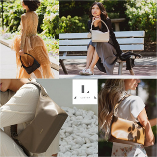 [กระเป๋าหนังแท้] Luster Nora Collection Shoulder Bag กระเป๋าสะพายหนังแท้ 100% มีให้เลือก 4 สี