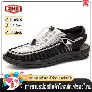 ZHE【จัดส่งในไทย 1-3 วันได้รับ】รองเท้าเดินป่าสไตล์ KENEN