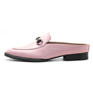 Pierre Cardin รองเท้าผู้หญิง ส้นแบน เปิดส้น ผลิตจากหนังแท้ ส…