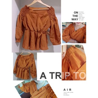 เสื้อทรงปาดใส่ได้หลายแบบ