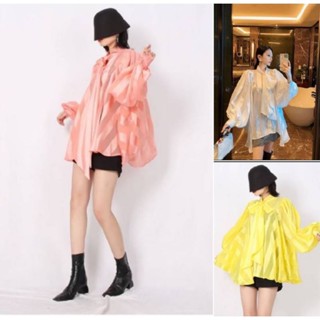 เสื้อผ้า “Korean pattern silk satin”หนานุ่ม เงาสวยไฮโซหรูหรา