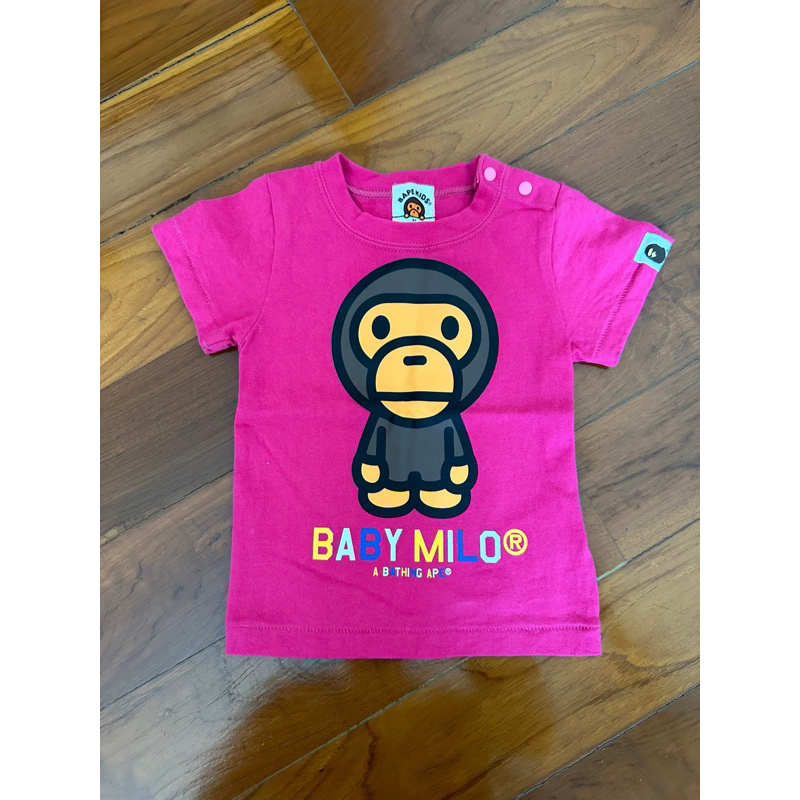 เสื้อ Bape มือสองของแท้ สำหรับเด็กเล็ก size70