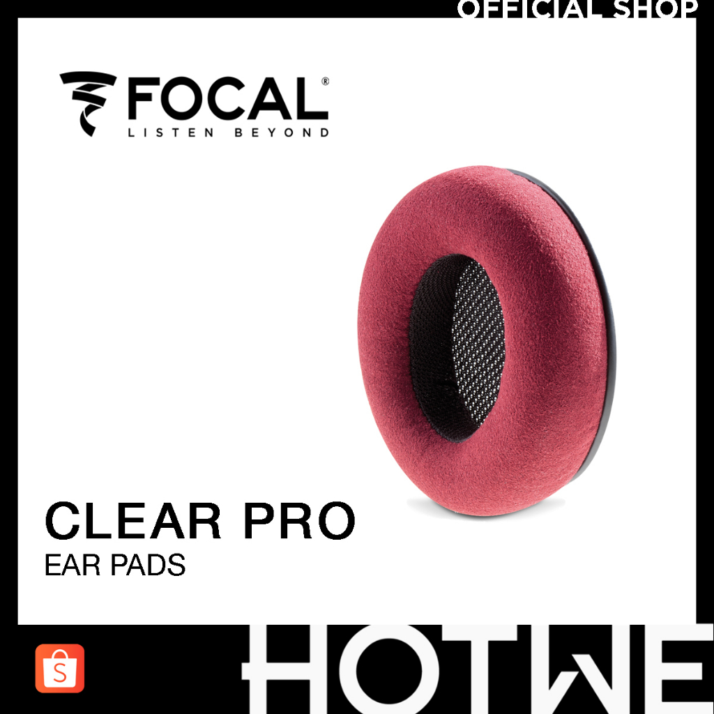 Focal Ear Pads for Clear Pro Headphones - แผ่นรองหูฟังสำหรับหูฟัง Focal Clear Pro