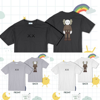 เสื้อยืดเด็กลาย Kaws (ผ้าCotton+Poly ผ้านุ่ม ถนอมผิวใส่สบาย )