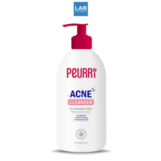 Peurri Ance Cleanser 500 ml. - เพียวรี แอคเน่ คลีนเซอร์ เจลทำความสะอาดผิวหน้า และ ผิวกายสำหรับ ผิวแพ้ง่าย 1 ขวด 500 มล.