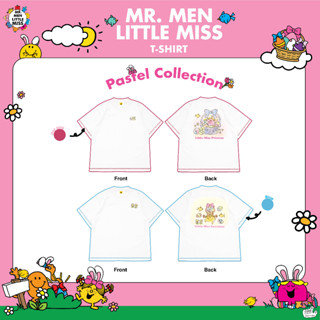 Mr.Men Little Miss T-SHIRT Pastel