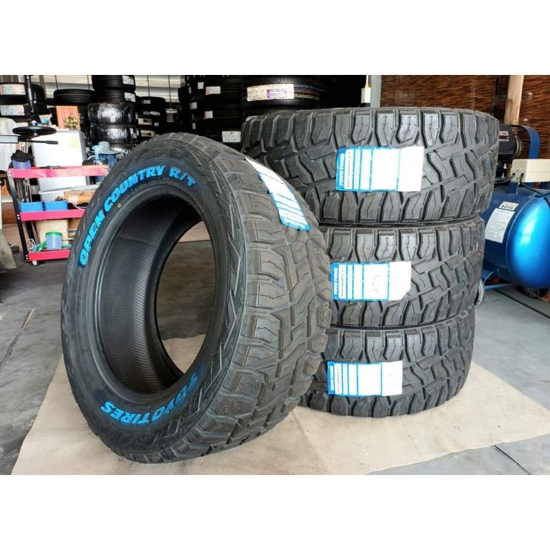 ยางใหม่ค้างปี 305/55R20 Toyo Open Country R/T(Made in Japan) ผลิตปลายปี 2021 ประกันบวม 2 ปี จัดส่งฟร