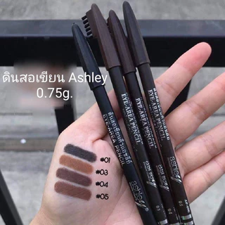 (1โหล12แท่ง) AP-006 ashley eye area wood pencil #ดินสอเขียนคิ้ว อาย แอเรีย วูด เพ็นซิล