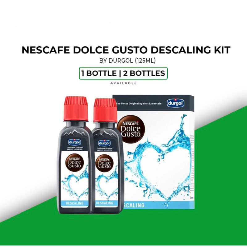 น้ำยาล้างตะกรัน NESCAFE Dolce Gusto Descaling Kit By Durgol (125ml) จาก เยอรมัน เครื่องชงกาแฟทุกรุ่น