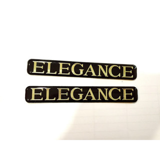 โลโก้ ติดกาบประตู ELEGANCE  (Fender badge logo)