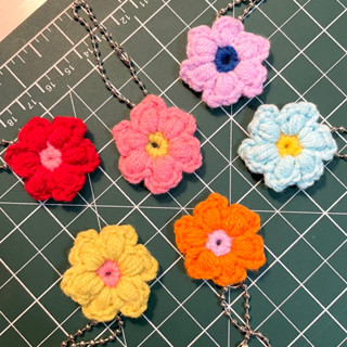 Blooming Keychain Crochet 💐