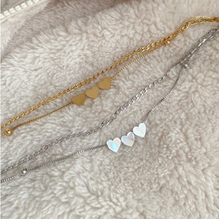 Hadesories Heart Anklet สร้อยข้อเท้ารูปหัวใจ