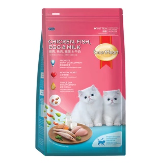 Smart Heart Cat อาหารแมว สมาร์ทฮาร์ท ชนิดเม็ด ขนาด 1.1 kg - 1.2 kg