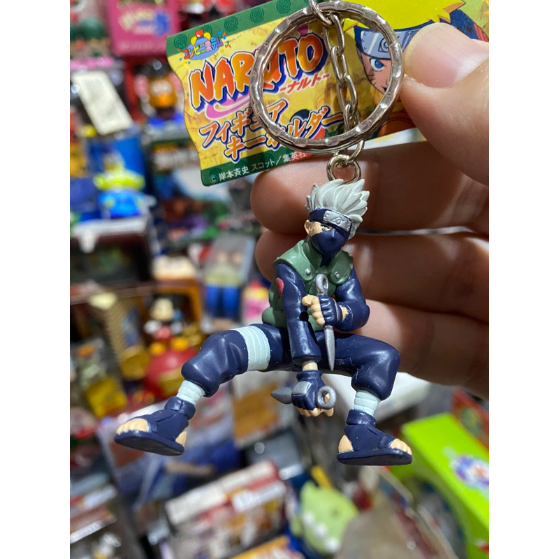 พวงกุญแจ นินจาคาถา โอ้โฮเฮะ - คาคาชิ  l Naruto Shippuden - Kakashi Hatake figure Keychain Banpresto 