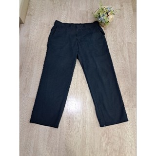 Used กางเกงผ้าผู้ชาย ❤️89 บาท❤️ แบรนด์ JD  Size XL,XXL เอว 36" สพ.48" ยาว 39" สีกรมท่าเกือบดำ