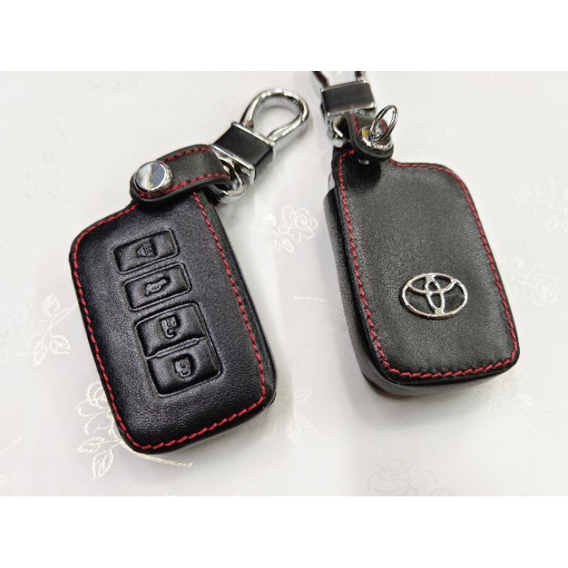 ปลอกกุญแจซองหนัง Toyota Camry hybrid smart key