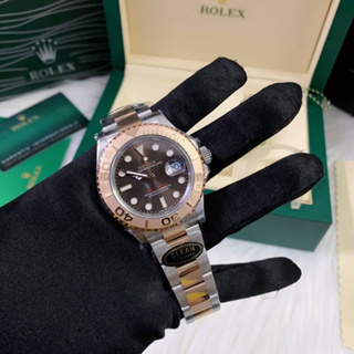 นาฬิกา Rolex Yacht master Swiss 1:1 Clean งานสวย โคลนแท้ เน้นใส่สลับแท้ครับ