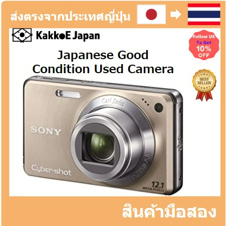 【ญี่ปุ่น กล้องมือสอง】[Japan Used Camera] Sony Sony Digital Camera CYBERSHOT W270 (12.1 million pixels/optical X5/Digital X8/Gold) DSC-W270/N