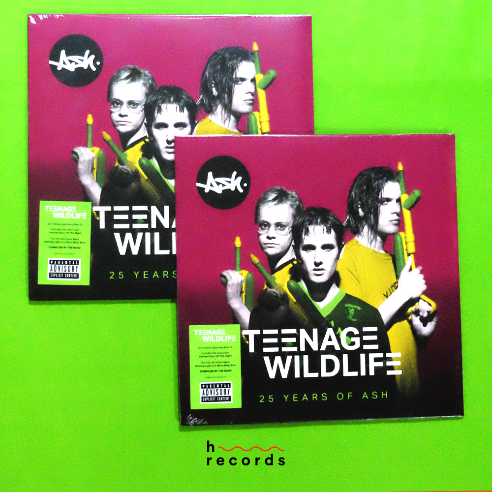 (ส่งฟรี) แผ่นเสียง Ash - Teenage Wildlife: 25 Years Of Ash (Black Vinyl 2LP)