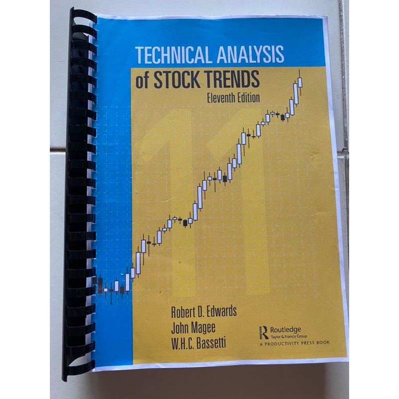 หนังสือเล่นหุ้นtechnical analysis of stock trend eleventh edition(ฉบับเข้าเล่มภาษาอังกฤษ)