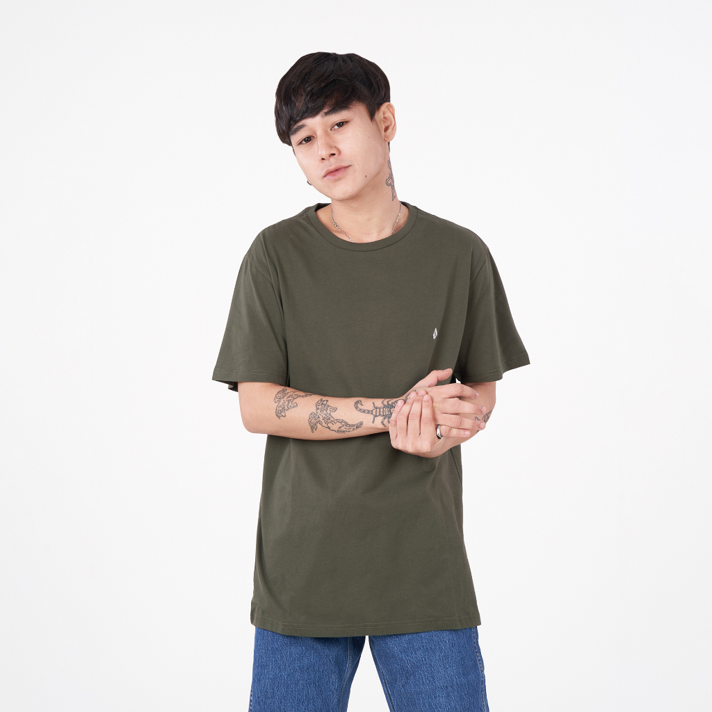 Volcom เสื้อยืด VAF512056 APAC STONE BLANK SS TEE - รูปที่ 3
