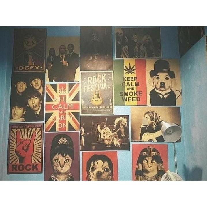 มีราคาส่ง> โปสเตอร์ วินเทจ 200 แบบ ชุดที่ 1 ภาพคลาสสิค ศิลปะ Poster Vintage Set 1 Art Gallery Classic พร้อมส่งร้านคนไทย