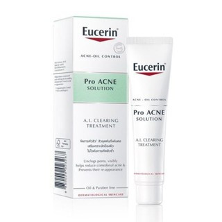 ผลิตภัณฑ์บำรุงผิวหน้า Eucerin Pro Acne Solution A.I. Clearing Treatment 40ml Exp 2023-2024