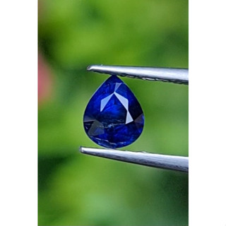 พลอย ไพลิน blue sapphire 1.20 กะรัต (Cts.) เผาเก่า