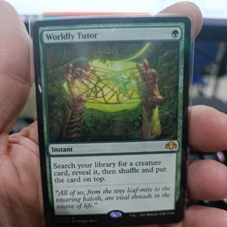 Worldly Tutor MTG Single Card Dominaria Remastered