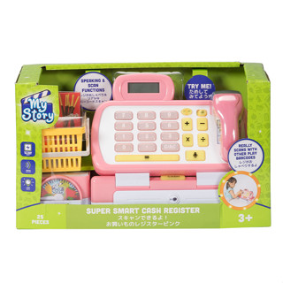 Toys R Us My Story ของเล่น เครื่องบันทึกเงินสด Super Smart สี ชมพู (932216)