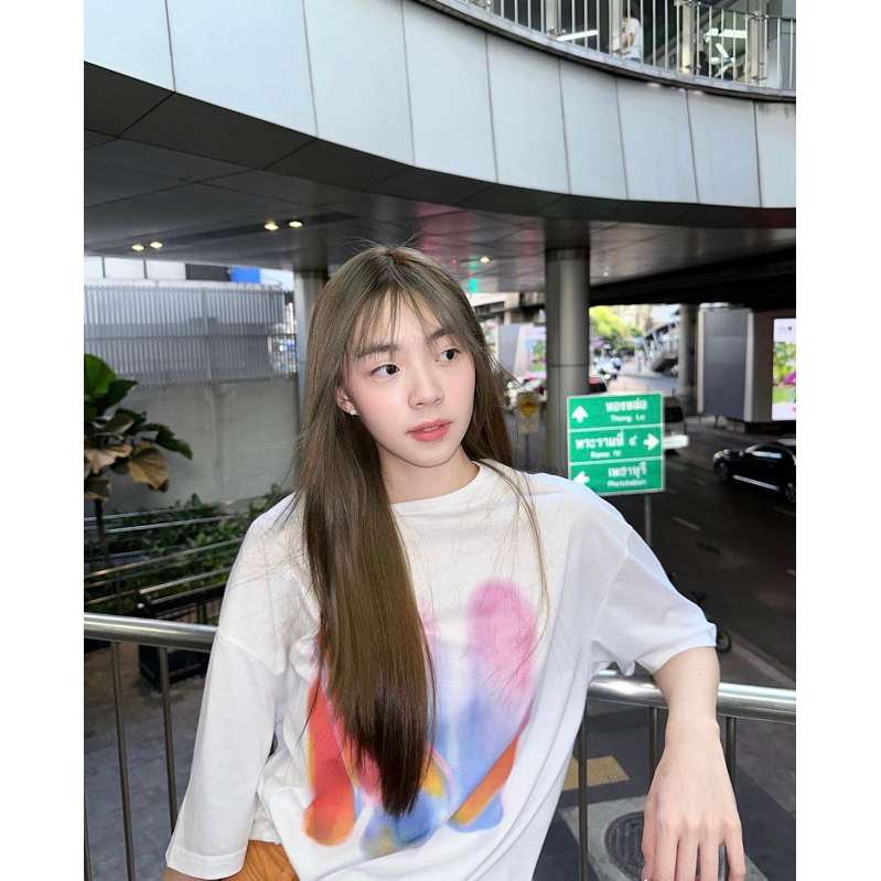 QUERA  l  Summer lab Oversize Tee  l  เสื้อยืด