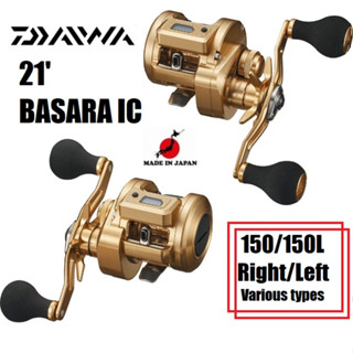 Daiwa 21BASARA IC 150/150L ขวา/ซ้าย IC ประเภทต่างๆ/สัญญาณเตือนความลึก【โดยตรงจากประเทศญี่ปุ่น】【ทำในญี่ปุ่น】(ตกปลานอกชายฝั่ง OCEA JIGGER FC CONQUEST TORIUM GRAPPLER SALTIGA shimano 200 250 รอกสปินนิ่งเหยื่อ เรือชายฝั่ง Jigging Casting Lure )