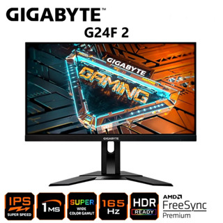 MONITOR (จอมอนิเตอร์) GIGABYTE G24F-2 Gaming Monitor 23.8”SS IPS 165Hz 1ms ประกัน 3 ปี