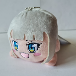 ของสะสมอนิเมะ  แก๊งสาวป่วน ก๊วนฟิตเนส Dumbbell nan kilo moteru Gina Boyd Plush Doll Keychain Animate Japan