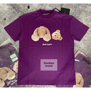 PALM ANGELS KILL THE BEAR PURPLE TEE พร้อมส่ง ปาล์มหมี เสื้อสีม่วง