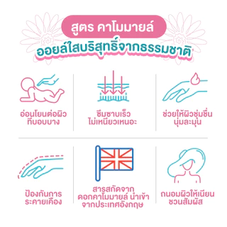 Narak เบบี้ออยล์ ไฟน์ คาโมมายล์ 200 มล.