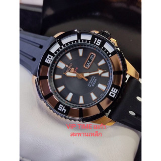 นาฬิกา SEIKO 5SPORTS AUTOMATIC สีโรสโกลด์ รุ่น SRP210K1 SRP210K SRP210