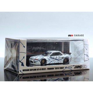 NISSAN SKYLINE GT-R R32 PANDEM TOYO TIRES 1:64 (INNO64)