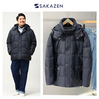 เสื้อขนเป็ด เสื้อกันหนาวPADDED PUFFER JACKET ☢️แบรนด์🌟SAKAZEN✨PREMIUM DOWN แท้💯% (wy1020)