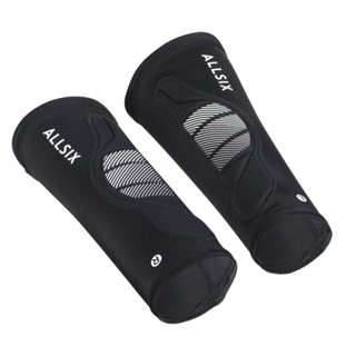 ปลอกแขนวอลเลย์บอล ALLSIX VAP100 Volleyball Sleeves - Black